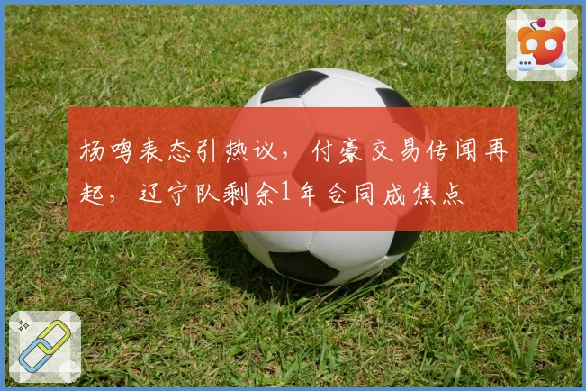 杨鸣表态引热议，付豪交易传闻再起，辽宁队剩余1年合同成焦点